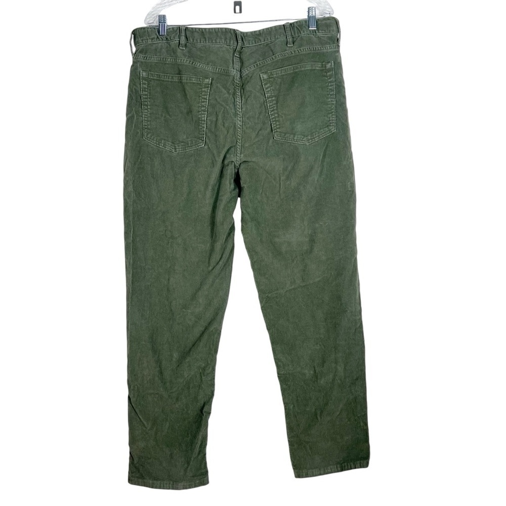 LAND'S END Men's BeanFLex Corduroy Pants Five-Pocket Standard Fit Straight Leg - Picture 5 of 7